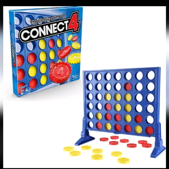 The Classic Game Connect 4 Hasbro Gaming Ages 6+ 2 Players New - Picture 2 of 7